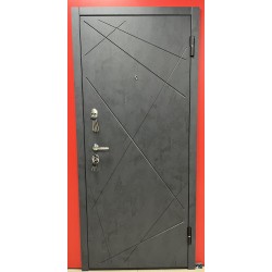 Металлическая дверь Луара Бетон графит
